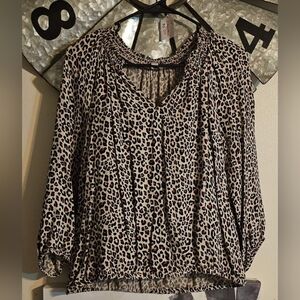 Cheetah print top!